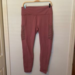 XL MAUVE POWERHOLD LEGGINGS XL Fabletics
